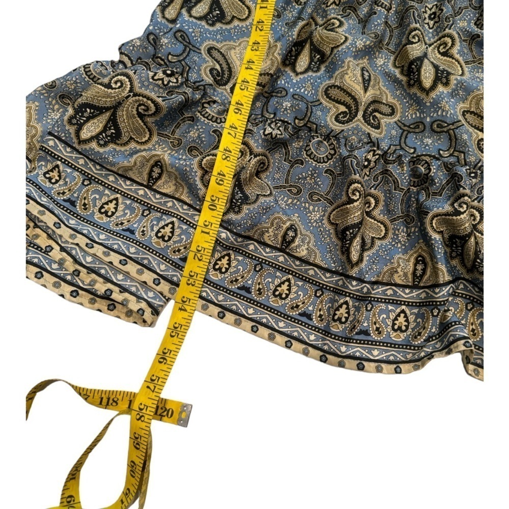 Zury silk boho kafkan free size dress - Picture 8 of 11